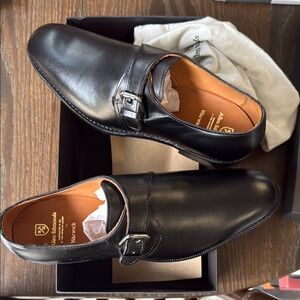 Allen Edmonds Warwick Men's Black Leather Shoes 11D